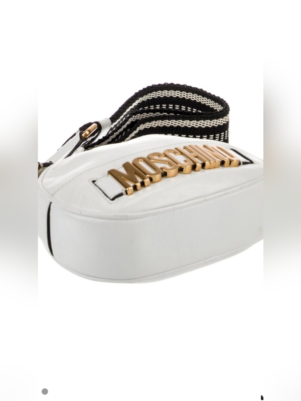 Authentic Moschino Leather Mini, Crossbody Bag. - Picture 13 of 16